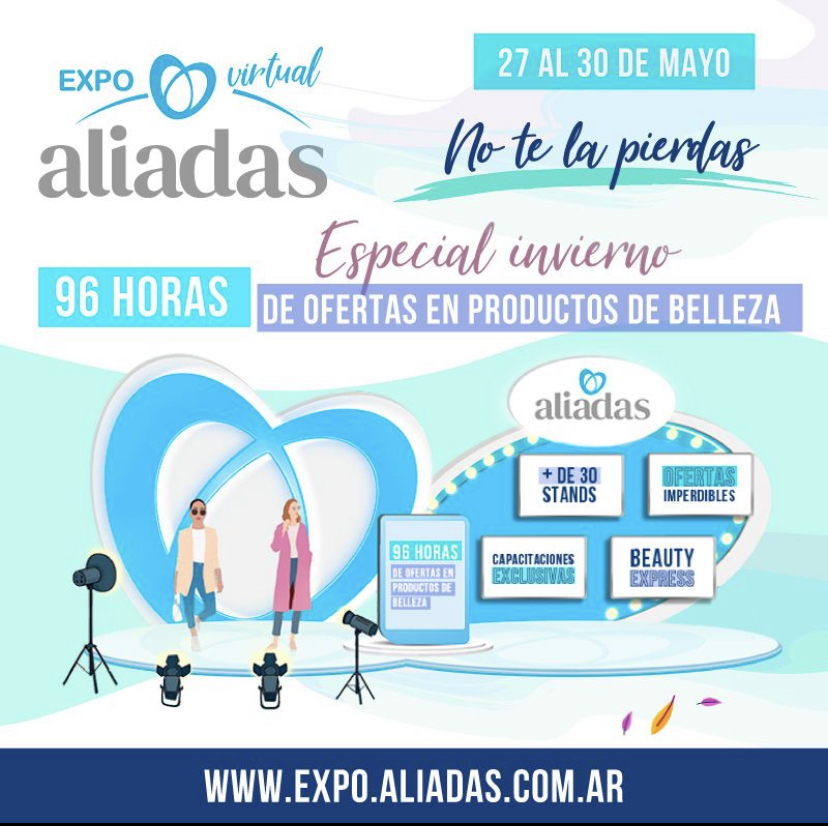 Droguería del Sud presenta Expo Aliadas Virtual edición invierno, evento dirigido a la comunidad de especialistas en belleza “Aliadas”